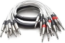 Seismic Audio - 8 Channel 1/4 TRS 16 TS Insert Snake Audio Cable 1.5m