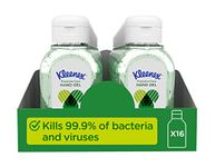 Kleenex Hand Sanitiser Gel, Proactive Care. Kills 99.9% of Bacteria & Viruses - 16 Bottles