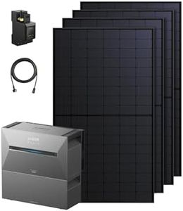 Anker SOLIX Balkonkraftwerk mit Speicher, Solarbank 3 E2700 Pro (2680Wh), BP2700 (2680Wh), 4× 500W Solarpanels, 4 MPPTs (3600W), bis zu 16kWh, 1200W bidirektional, Anker Intelligence, Plug&Play
