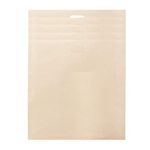 HEAVY DRIVER® 5X Non-Stick Heat Resistant Sandwich Toaster Bags Safe Reusable Pastry Bags 16x18cm