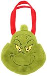 Grinch 3D Plush Tote Bag With Drop Handle