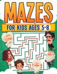 Mazes For Kids Ages 5-8 | Kids Activity Book | Challenging Maze Book For All Levels| Large Print | Great Gift | Paperback: Helps Improves Hand Eye ... and Visual Skill Set | Helps Build Confidence