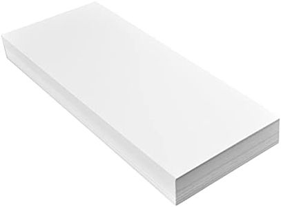Home Advantage 4x9 Index Rack Business Marketing Note Cards Blank White