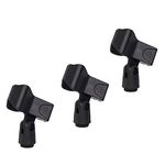 Universal Microphone Clip Mic Holder,3PCS Microphone Clip Flexible Microphone Holder Spring Clip Microphone Clip Clamp Holder Quick Release Microphone Clip for Microphone Stand Handhold Microphone