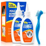 Banawey Mould Remover Gel 10 Fl Oz (300ML) – Fast Acting Heavy Duty Mildew & Mold Stain Cleaner with Brush, Grout & Shower Tile Cleaner for Bathroom Sink, Bathtub Caulk, Washing Machine & Fridge Seal