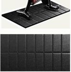 Bike/Treadmill/Walking Pad Mat 63x3