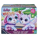 Hasbro furReal Walkalots Animal Pair Sugar & Cotton 2-Pack Interactive Electronic Puppy and Kitten Suitable from 4 Years