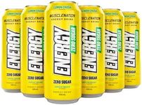 Muscle Nation Lemon Crush Energy Drink 12 x 500ml