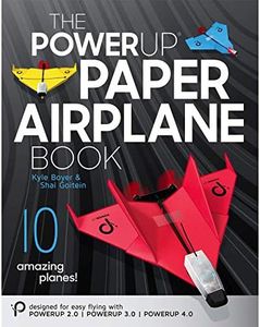 POWERUP Paper Airplane Book: The Ultimate Paper Airplane Guide- Designed for POWERUP 2.0 & 4.0 Powered Paper Planes-10 Innovative Designs with Video Instructions-For Kids, Hobbyists, & STEM Educators