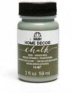 FolkArt 36305 Home Decor Chalk Furniture & Craft Paint in Assorted Colors, 2 Ounce, Spanish Moss