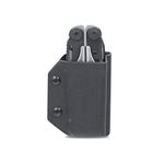 Clip & Carry Kydex Multitool Sheath for LEATHERMAN Surge - Made in USA (Multi-Tool not Included) EDC Multi Tool Sheath Holder Holster Cover (Black)