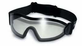 Global Vision Shatterproof UV400 Clear Freefall Skydiving And Parachuting Goggles Complete With Storage Pouch.