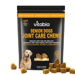 Senior Dog Joint Care | Dog Joint Supplements With Glucosamine and Chondroitin High Strength, Turmeric, Salmon Oil For Dogs Omega 3, Vitamin E and Green Lipped Mussel For Dogs | Dog Treats (60 Count)