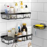 MOFOROCO 3-Pack Shower Caddy Basket