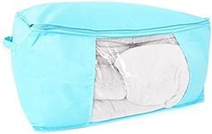 DormCo Jumbo Storage with Clear View - TUSK Storage - Aqua