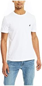 Nautica T-Shirt Maglietta J-Class, Bianco Brillante, M Uomo
