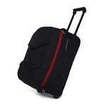 Lavie Sport Polar X Cabin Size 53 cms Wheel Duffle Bag | Lightweight Trolley Bag | 2 Wheel Duffle Bag