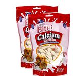 Dog Trust Super Bite Calcium 45pcs in 1 Milk Bones Dog Treats with Free Key Ring, 270 g (Pack of 2)