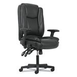 Sadie High-Back Leather Office/Computer Chair - Ergonomic Adjustable Swivel Chair with Lumbar Support (HVST331)