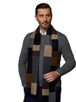 Alexvyan Fashions Multicolor Box Cashmere Mufflers Cum Scarves Cum Stoles Woolen Men and Women Casual Scarf Soft And Warm