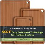 Bamboo Cutting Board, Durable Wood 