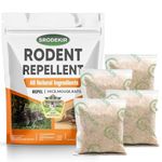 SRODEKIR Rodent Repellent, Mouse Repellent Outdoor/Indoor, Rat Repellent for House/Car/RV/Boat/Garage, Mice Repellent,Keep Mice Away for Indoor,Better Than Ultrasonic Repeller 4Pcs