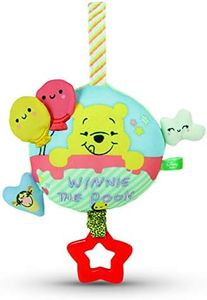 Clementoni- Winnie The Pooh & Friends Disney l'ourson Souple Carillon, 17276, Single, 17276TE, Multicolore, Small