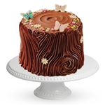 Patisserie Valerie Chocolate Forest Fantasy Cake 6" - Fresh Birthday Cakes for Delivery - Handmade Cake Perfect For Him or Her - Chocolate Cake With Luscious Gianduja Chocolate Cream - Serves 14