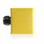 Leviton 3099-2Y Portable Outlet Box, Sing-Gang, Extra Deep, Pendant Style with Cable Diameter 0.590-Inch, 1.000-Inch, Yellow