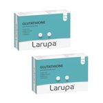 Larupa Skin Brightening Soap with Glutathione, Kojic Acid, Vitamins C & E, Alpha Arbutin, For Hyperpigmentation, Dark Spots (Pack of 2)