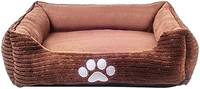 long rich Rectangle Bolster Pet Bed, Dog Bed Medium Size