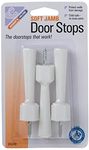 Mommy's Helper Soft Jamb Door Stops, White, 3-Pack