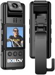 BOBLOV A23 Body Camera, 180° Rotata