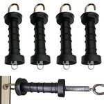 5 Pcs Plastic Electric Fence Gate Handle with Spring