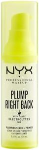 NYX Professional Makeup - Base Fixatrice de Maquillage 2-en-1 - Aux Électrolytes et Vitamines - Repulpe et Hydrate - Formule Vegan - Plump Right Back - 30 ml