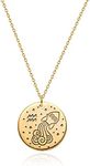 VACRONA Dainty Gold Lock Initial Necklace 18K Gold Plated Initial Padlock Layered Lock Necklace Personalized Monogram Old English Engraved Alphabet Symbol Custom Letter Necklace