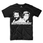 Bud Spencer Official Mens T-Shirt - Black - Medium