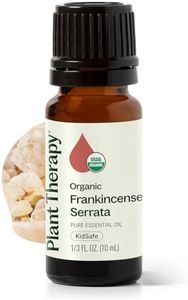 Plant Therapy Organic Frankincense Serrata Essential Oil 100% Pure, USDA Certified Organic, Undiluted, Natural Aromatherapy, Therapeutic Grade 10 mL (1/3 oz)