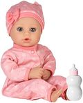 Adora Play Time Babies Collection, 13" Baby Doll with Doll Clothes and Accesories, Made with Sweet Baby Powder Scent, and GentleTouch Vinyl Body, Birthday Ages 1+ - Cozy Snowflakes