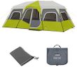 CORE 12 Person Instant Cabin Tent with Footprint and Tent Kit