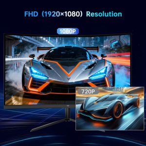 KTC 34" Curved Gaming Monitor – UltraWide LED Display