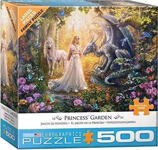 Eurographics Princess' Garden 500pcXL Jigsaw Puzzle