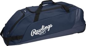 WHEELED PLAYER'S BAG-NAVY