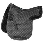 Shires Performance Half Lined Numnah 17-18" - Black