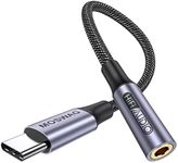 MOSWAG USB C to 3.5mm Headphone Jack Adapter, Audio Adapter USB C to Aux Dongle Cable Cord for Samsung Galaxy S22 S21 S20 Ultra S20+ Note 20 10 S10 S9 Plus,Pixel 4 3 2 XL,ipad Pro