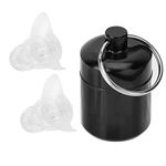 Ear Plugs for Concerts, Reusable High Fidelity Hearing Protection Earplugs , Silicone Noise Reduction Music Ear Plugs with Box, Hearing Protection Earplugs for Musicians, Motorcycles and Clubs (Clear)