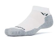 Swiftwick- MAXUS ONE Golf & Running Socks, Maximum Cushion (White, X-Large)