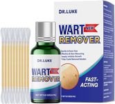 Dr. Luke Fast Action Liquid Wart Remover for Men & Women, Exclusive Formula Wart Products for Genital Wart, Common Wart, Filiform Wart, Flat Wart, and Tiny Wart