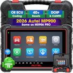 Autel MaxiPRO MP900E Scanner, 2024 Newer of MP808S MP808BT PRO w/CAN-FD DoIP, ECU Coding, Bi-Directional, 40+ Services, Android 11,FCA SGW