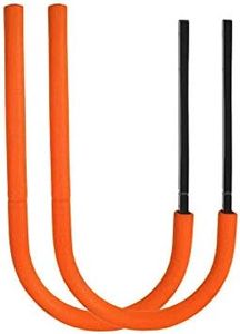 FITACTIC Metal Display Wall Rack Set for SUP Board, Surfboard, Wakeboard, Kiteboard, Snowboard, Longboards, Shortboard Storage Management. (Orange)